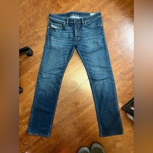 Diesel Men's Dark Blue Slim Jeans